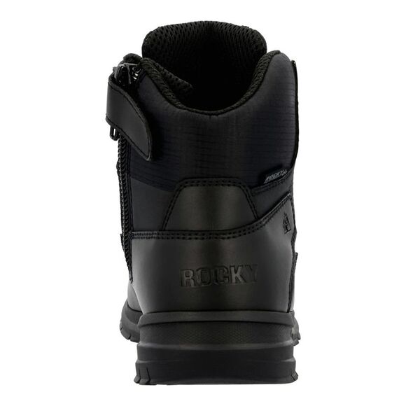 Rocky Mens Cadet Side Zip 6" Black Boots (NWT) - Picture 4 of 5